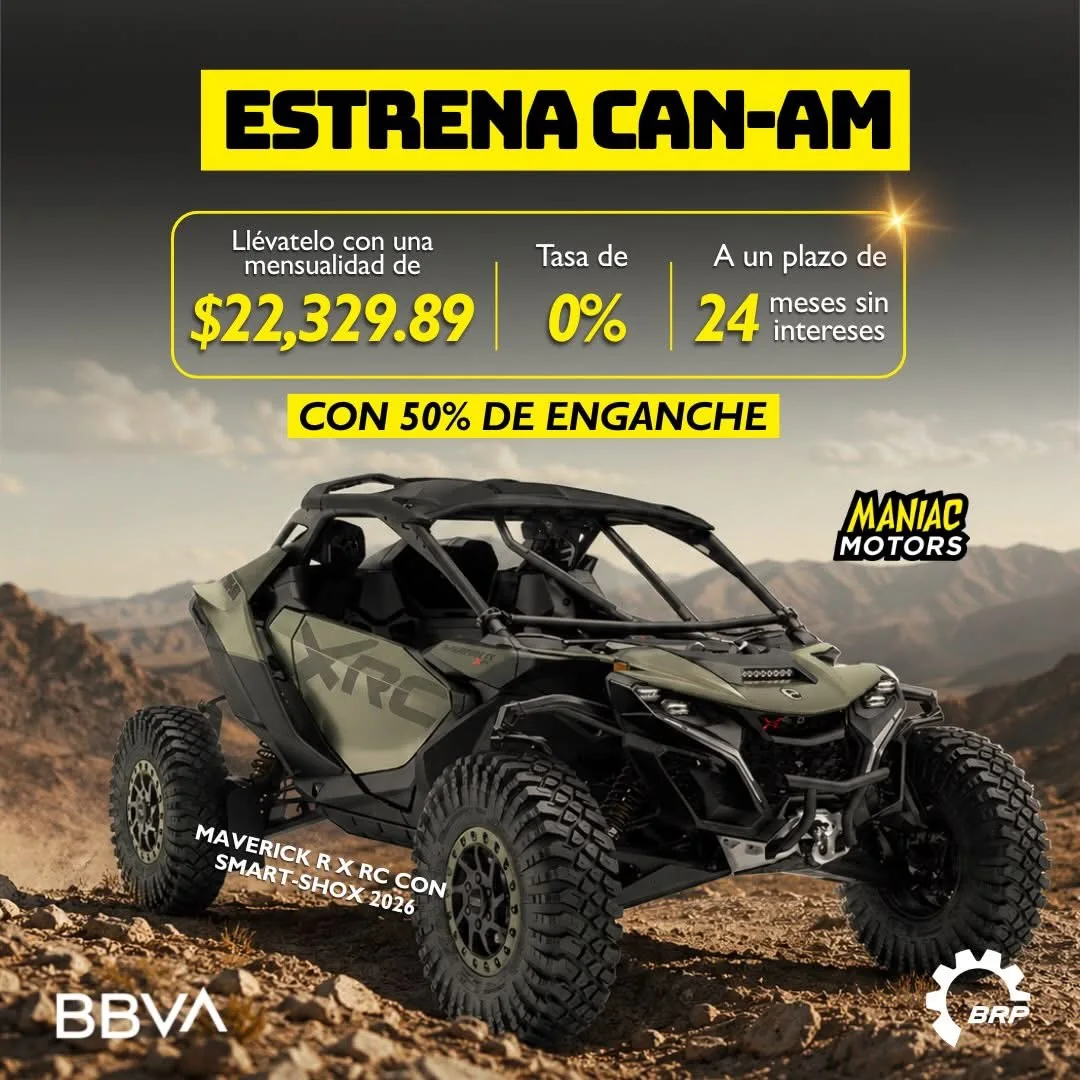 Promoción de vehículo Can-Am